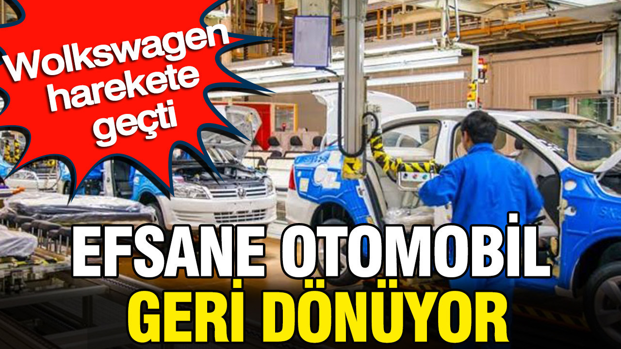 Efsane otomobil geri dönüyor: Wolkswagen harekete geçti Haber gorseli