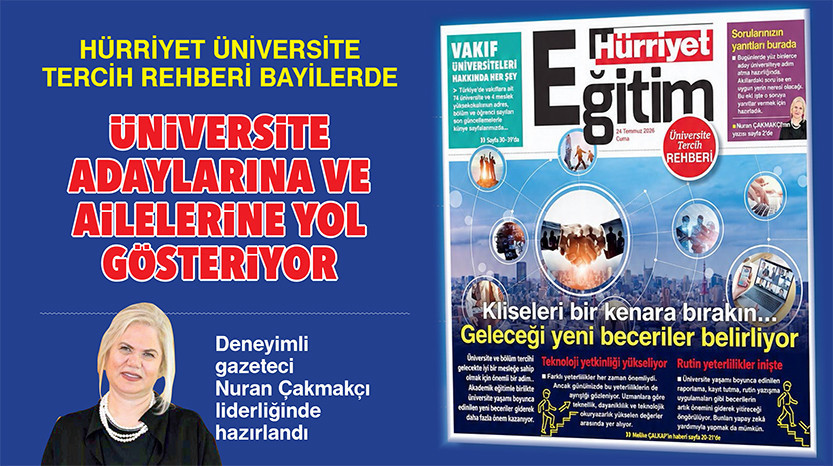 Hurriyet universite tercih rehberi bayilerde universite adaylarina ve ailelerine yol gosteriyor v6m9TiIU