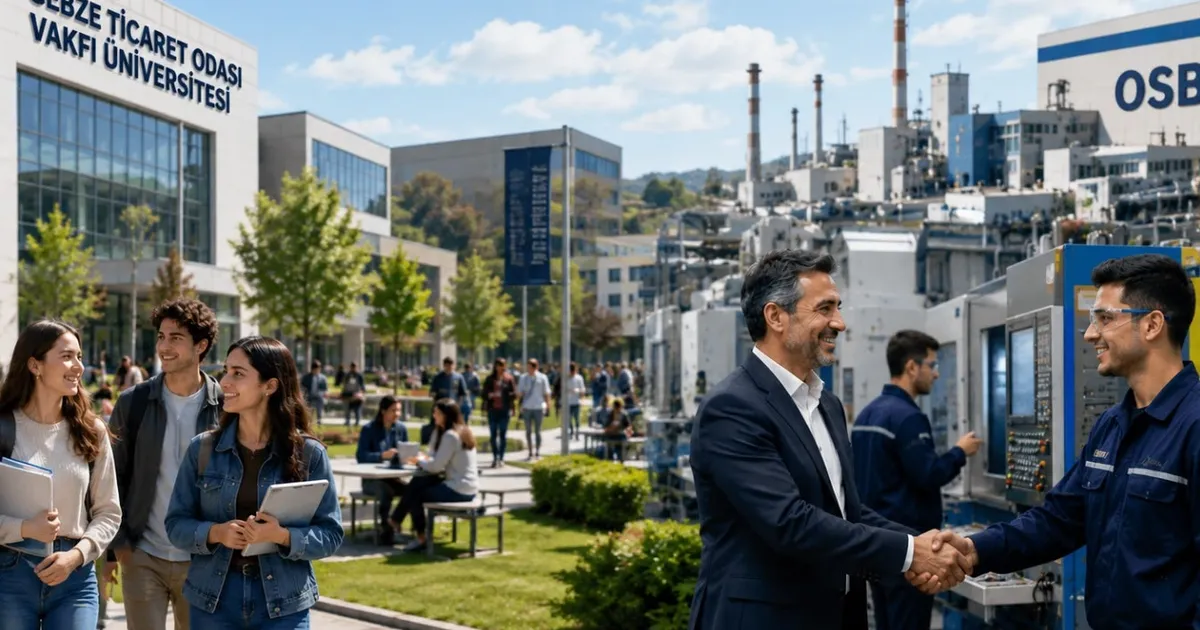 Oğuz Şerifalioğlu’ndan Gebze’ye mesleki eğitim atağı… Gebze Ticaret Odası Vakfı Üniversitesi-MYO projesi Img