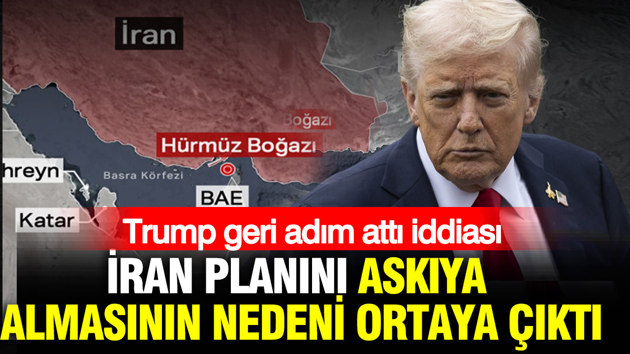 Trump “geri adım attı” iddiası: İran planını askıya almasının nedeni ortaya çıktı Trump geri adim atti iddiasi iran planini askiya almasinin nedeni ortaya cikti EQQysjFE
